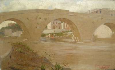 Ponte Cestio, Rome - Signorini Giuseppe